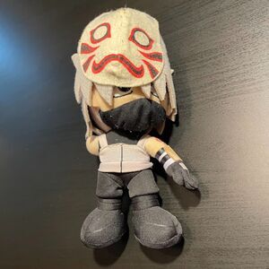 Rare Official Vintage 2006 Naruto Shippuden Kakashi Anbu Chibi Plush Japan